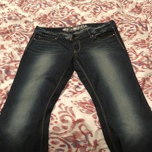 Express jeans Stella fit flare lowrise size 14!!
